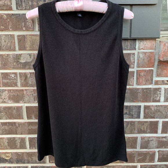 Roz & Ali Sweaters - Roz & Ali, Sleeveless Sweater Shell, New without t